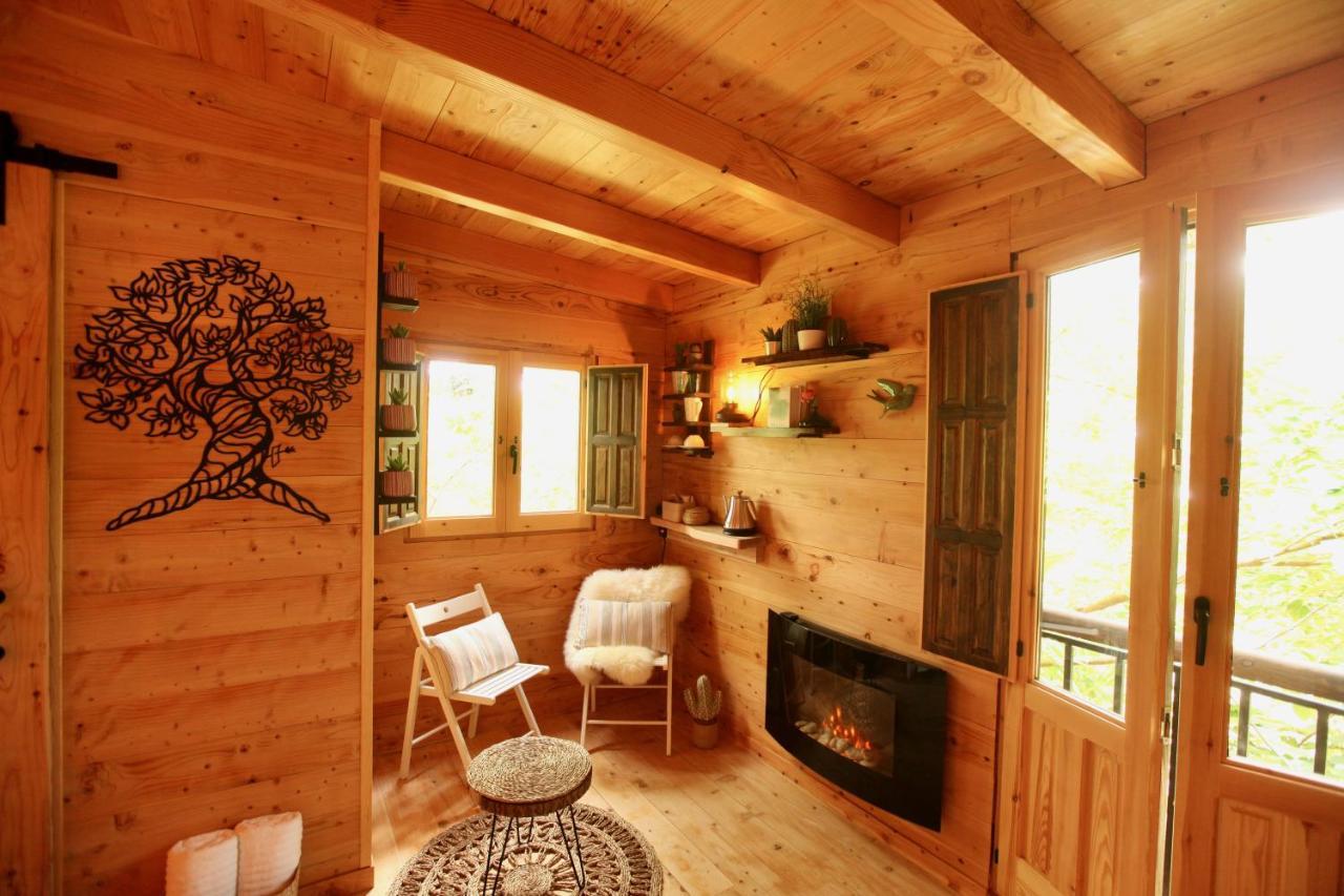 Гостьовий будинок Naturetreehouse Casa Sobre Los Arboles Бланес Екстер'єр фото